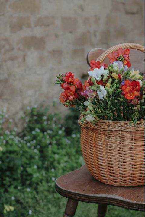 Bold red romantic bouquet